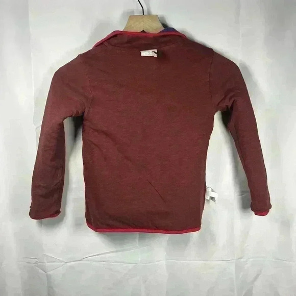 J. Crew crewcuts reversible quilted pullover jacket youth size XS 4-5 blue red - Picture 7 of 7